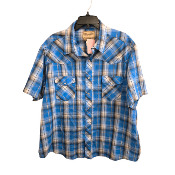 Very Good 2XL Wrangler Button-Up Shirt - Picture 1 of 1